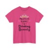 T-shirt My princess name fuchsia