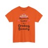 T-shirt My princess name orange