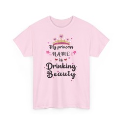T-shirt My princess name rose