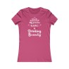 T-shirt Slim My princess name rose