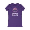 T-shirt Slim My princess name violet