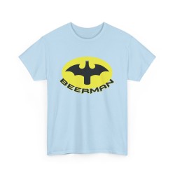 Tshirt unisexe BEERMAN bleu clair