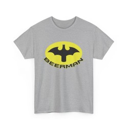 Tshirt unisexe BEERMAN gris