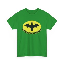 Tshirt unisexe BEERMAN vert