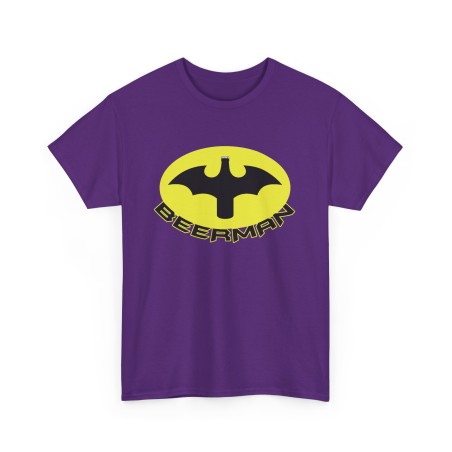 Tshirt unisexe BEERMAN violet
