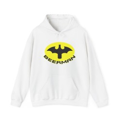 Hoodies unisex BEERMAN blanc