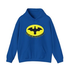 Hoodies unisex BEERMAN bleu royal