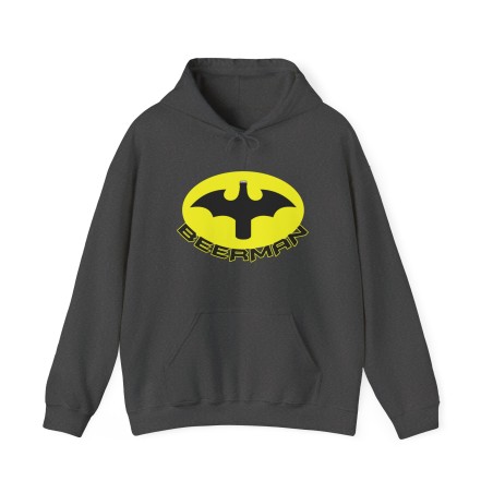 Hoodies unisex BEERMAN gris foncé
