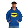 homme avec Hoodies unisex BEERMAN bleu royal