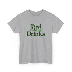 Tshirt unisexe The lord of the Drinks gris