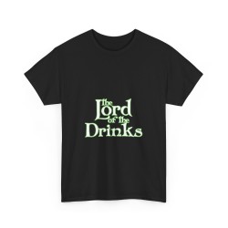 Tshirt unisexe The lord of the Drinks noir