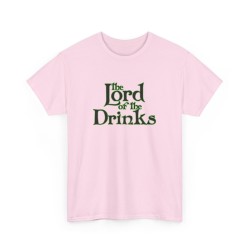 Tshirt unisexe The lord of the Drinks rose
