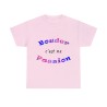 T-shirt rose Bouder c'est ma passion