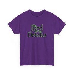 Tshirt unisexe The lord of the Drinks violet