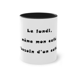 Mug Le lundi même mon café