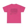 T-shirt je ne comprends pas qu'Eve fuchsia