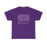 T-shirt je ne comprends pas qu'Eve violet