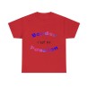 T-shirt rouge Bouder c'est ma passion