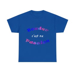 T-shirt royal Bouder c'est ma passion