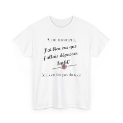 Tshirt A un moment blanc