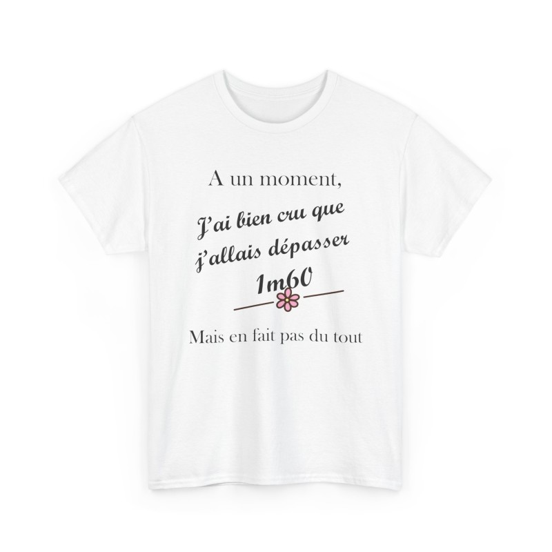 Tshirt A un moment blanc Tshirt A un moment blanc