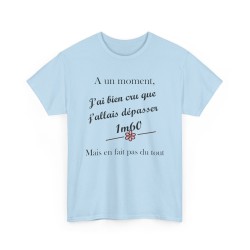 Tshirt A un moment bleu ciel