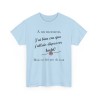 Tshirt A un moment bleu ciel