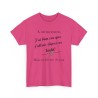 Tshirt A un moment fuchsia