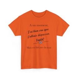 Tshirt A un moment orange