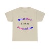 T-shirt sable Bouder c'est ma passion