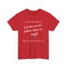 Tshirt A un moment rouge