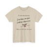 Tshirt A un moment sable