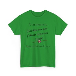 Tshirt A un moment vert