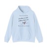 Hoodies A un moment  bleu ciel