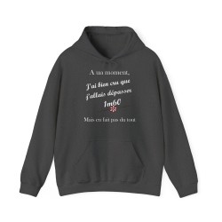 Hoodies A un moment  gris sombre