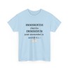 TSHIRT EMMERDEUR/EMMERDEUSE bleu ciel
