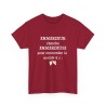 TSHIRT EMMERDEUR/EMMERDEUSE cardinale