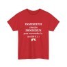 TSHIRT EMMERDEUR/EMMERDEUSE rouge