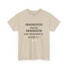TSHIRT EMMERDEUR/EMMERDEUSE sable