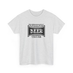 Tshirt unisexe professionnal beer tester cendre
