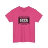 Tshirt unisexe professionnal beer tester fuchsia