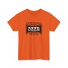 Tshirt unisexe professionnal beer tester orange