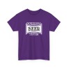 Tshirt unisexe professionnal beer tester violet