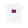 T-shirt ajusté I love Hot dads blanc