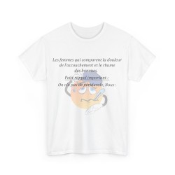Tshirt Les femmes qui comparent blanc
