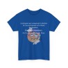 Tshirt Les femmes qui comparent bleu royal