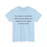 Tshirt si je pouvais bleu ciel