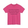 Tshirt si je pouvais fuchsia