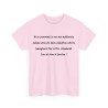 Tshirt si je pouvais rose