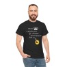 homme avec T-shirt Pas de temps à perdre noir